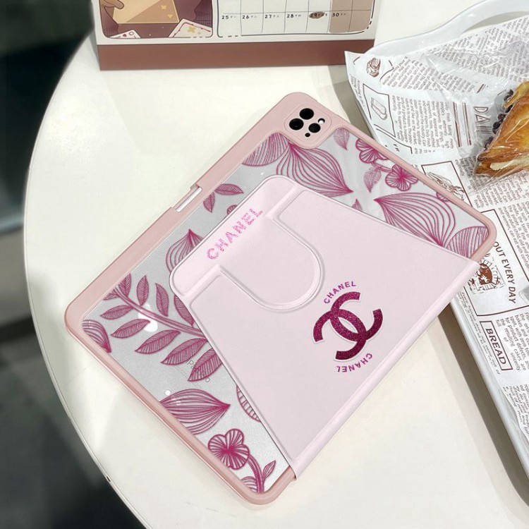 Chanel シャネル全面保護 ブランド アイパッド ポロ12.9/11インチソフトケース 耐用性 オシャレハイブランド アイパッド10 2023ケース激安おしゃれ iPad AIR5/mini6手帳型ケース 全面カバーアイパッド ポロ12.9/11インチケースカバー多機能性