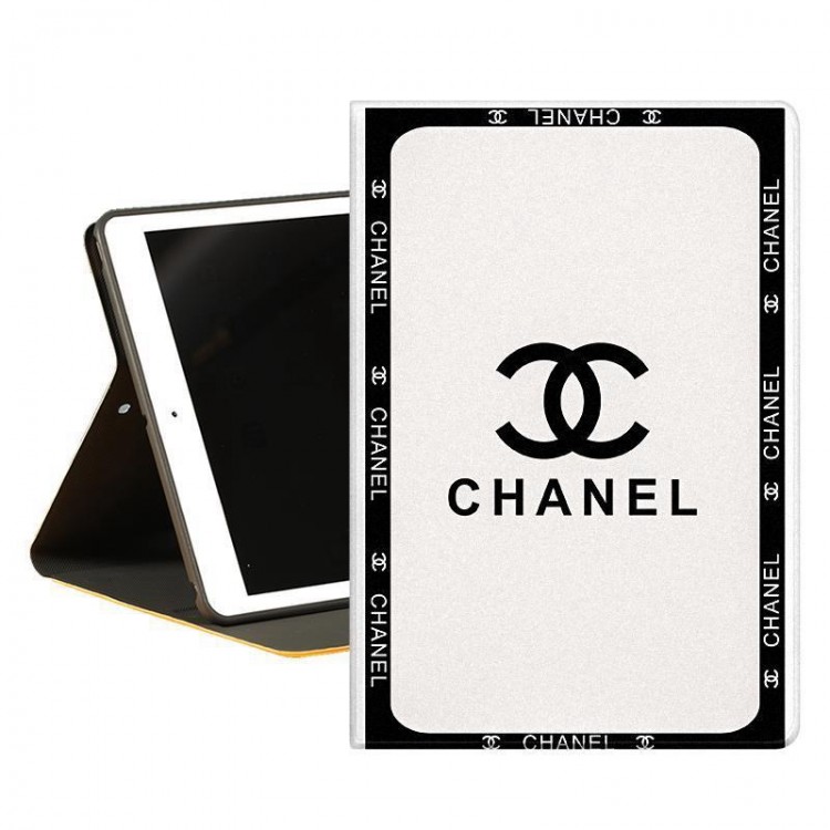 Chanel シャネルipad pro12.9インチカバーブランド男女愛用全面保護 ブランド アイパッド ポロ12.9/11インチソフトケース 耐用性 オシャレハイブランド アイパッド10 2023ケース激安おしゃれ iPad AIR5/mini6手帳型ケース 全面カバー