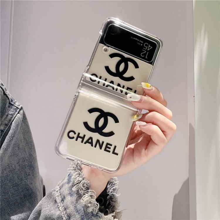 Chanel シャネル高級感galaxy z fold5 4 3ケースハイブランドかわいいsamsung z fold 5 4 flip5 4ケースカバー激安ハイブランドGalaxy z flip 5 4 3 6携帯ケースビジネス大人っぽい ギャラクシーz fold3/2 4 5ブランドスマホカバー