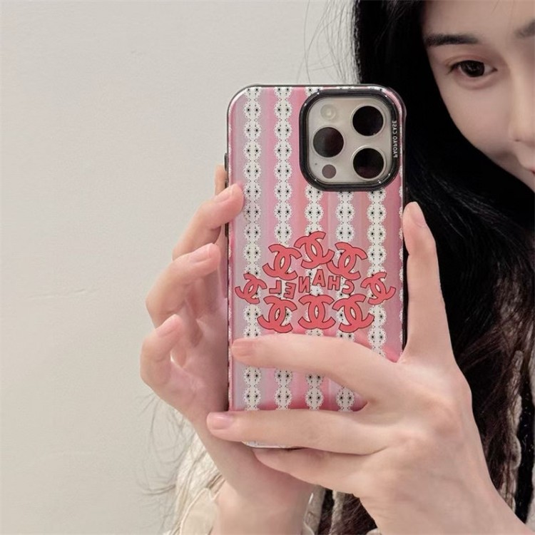 Chanel シャネルアイフォン16 pro max 15 14 16 plusハイブランドケースiPhone 16 15 plus 16 pro maxブランドスマホケースiPhone16  15pro max 16pro 13 12スマホカバー耐衝撃オシャレ