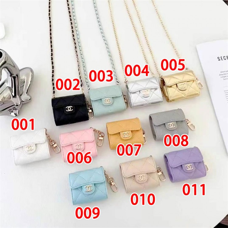 Chanel シャネルブランドエアーポッズpro2 4 3 2 max保護ケースairpods 4 pro2 3カバー 軽量 紛失防止かわいい Chanel エアーポッズ4/3/2/1カバー個性メンズ向けAirPods 4/3/2/1ケースブランドかっこいい