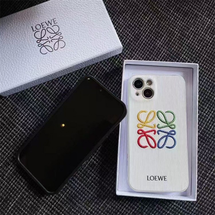 LOEWE ロエベブランドアイフォン16 pro max  17 15plus 16プロマックスマホカバー男女兼用芸能人愛用するブランドLOEWE アイフォン17 16 pro15 16 proケースカバー アップル17+ 16e 15 pro max 16 plusケース全機種対応パロディ
