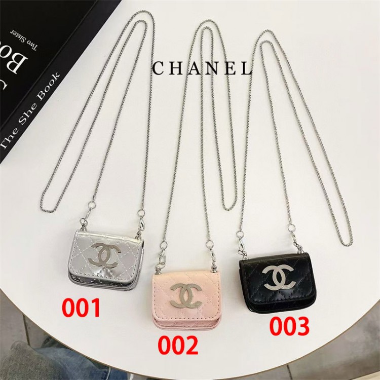 Chanel シャネルブランドエアーポッズpro2 4 3 2 max保護ケースairpods 4 pro2 3カバー 軽量 紛失防止AirPods 3 4ブランドケース 携帯便利 ファッションブランドChanelairpods 4 3/プロ2カバーパロディ