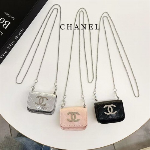 Chanel シャネルブランドエアーポッズpro2 4 3 2 max保護ケースairpods 4 pro2 3カバー 軽量 紛失防止AirPods 3 4ブランドケース 携帯便利 ファッションブランドChanelairpods 4 3/プロ2カバーパロディ