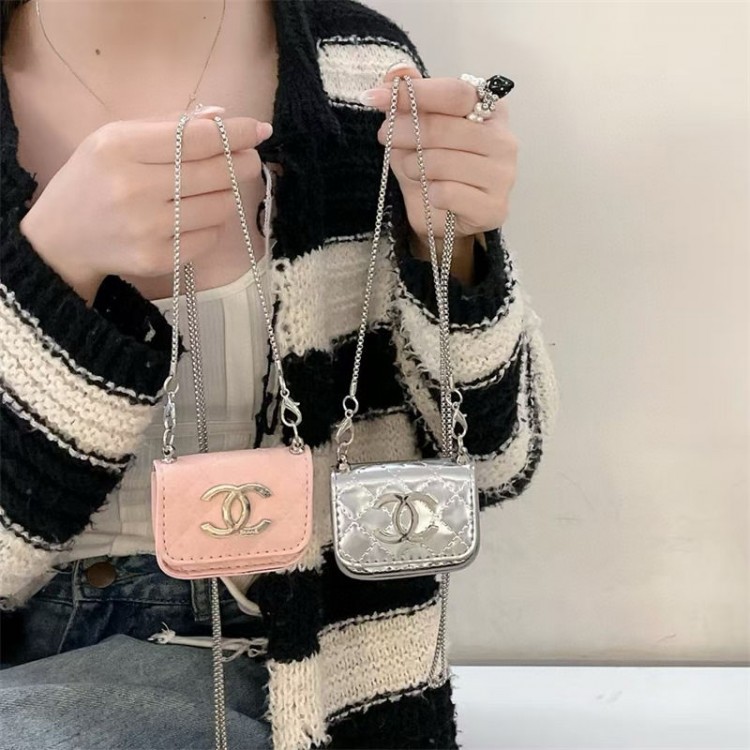 Chanel シャネルブランドエアーポッズpro2 4 3 2 max保護ケースairpods 4 pro2 3カバー 軽量 紛失防止AirPods 3 4ブランドケース 携帯便利 ファッションブランドChanelairpods 4 3/プロ2カバーパロディ