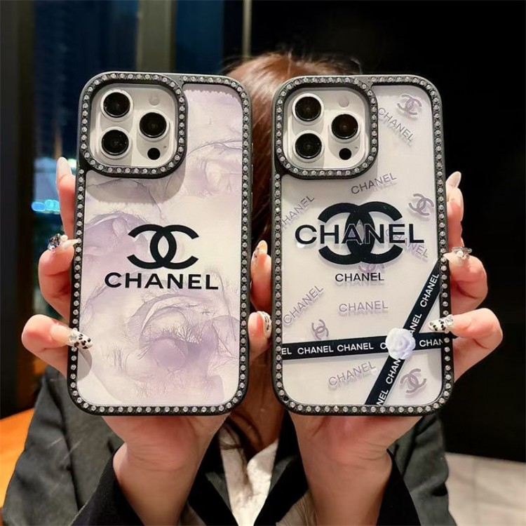 Chanel シャネルiPhone16  17 15pro max 16pro 13 12スマホカバー耐衝撃オシャレ芸能人愛用するブランドアイフォン17 16 pro15 16 proケースカバーアップル17+ 16e 15 pro max 16 plusケース全機種対応パロディ