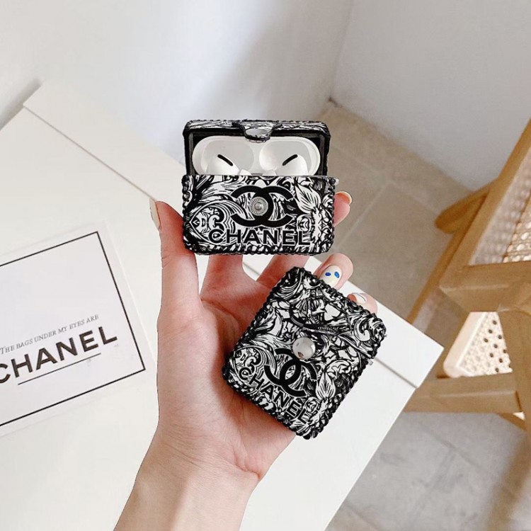 Chanel シャネルブランドエアーポッズ プロ3 pro2 4 3 2 max保護ケーススニーカー形のairpods 4 pro2 pro3ケース ブランド 人気ブランドairpods 4 3/プロ2/ プロ3カバーパロディメンズ向けAirPods  Pro3/4/3/2/1ケースブランドかっこいい