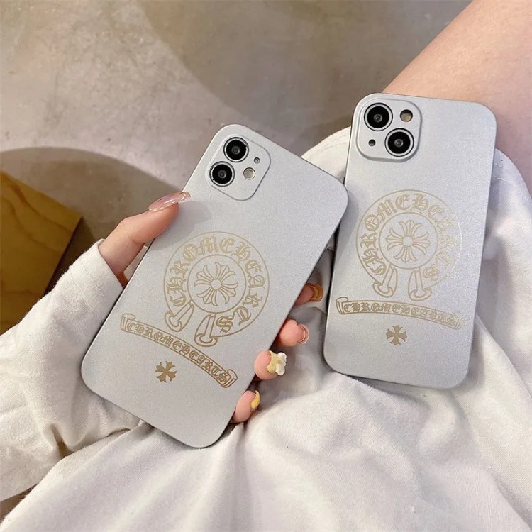 ブランド クロームハーツ IPhone13/13pro max/13proスマホケース 高級感 メッキ加工 chrome hearts アイフォン12pro/12pro max/12フルカバー 落下保護 シルバー 贅沢 IPHONE11pro max/11pro/11ケース 高品質 メンズ レディース 