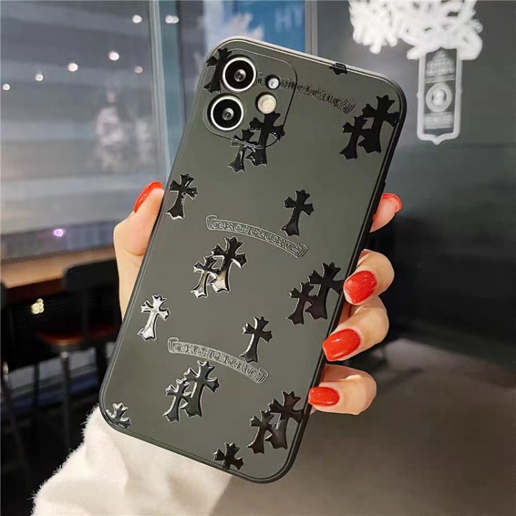 クロムハーツ CHROME HEARTS GALAXY S23 plus ultraケース シリコンカバー ブランド Galaxy s22/s22+/s22ultraスマホカバー 衝撃吸収 フルケース Samsung a53/a73/s21ultra/s20+スマホケース 落下保護 おしゃれ ギャラクシーnote20 ultraケース 流行り 十字架の柄 メンズ 