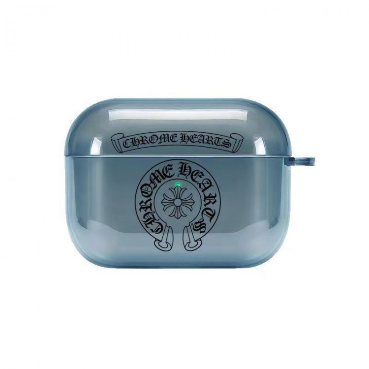 クロムハーツ Chrome Hearts AirPods 3ブランドケース 携帯便利 ファッションかわいいエアーポッズ3/2/1カバー個性ブランドairpods 3/プロカバーパロディブランド若者オシャレエアーポッズpro2/proケース耐衝撃