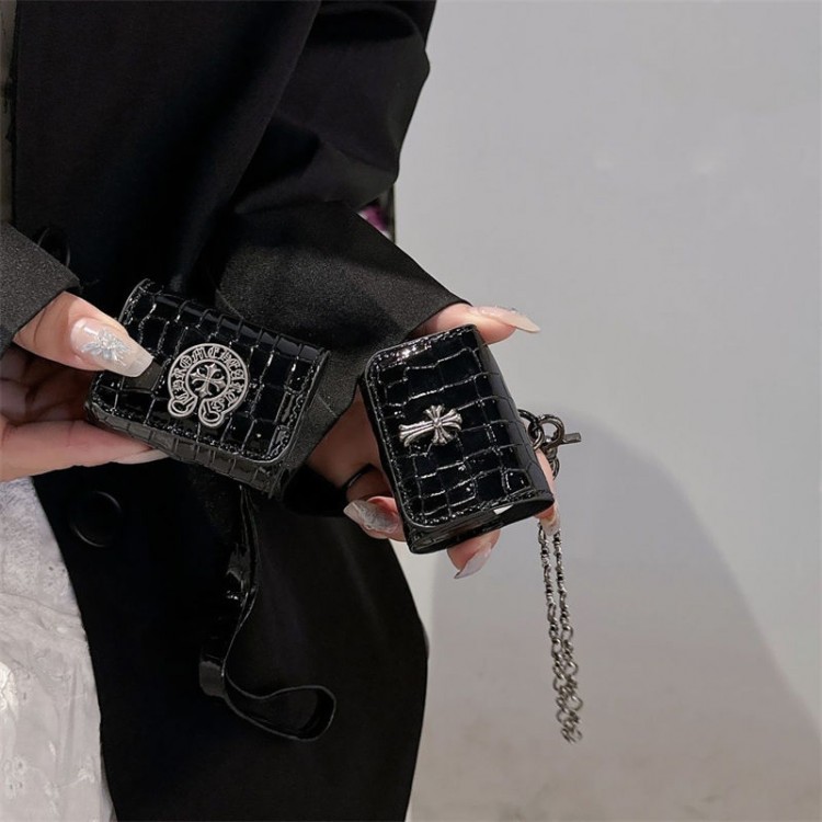 クロムハーツ Chrome Hearts airpods 4 pro2 3カバー 軽量 紛失防止スニーカー形のairpods 4 pro2 proケース ブランド 人気ブランドairpods 4 3/プロ2カバーパロディメンズ向けAirPods 4/3/2/1ケースブランドかっこいい