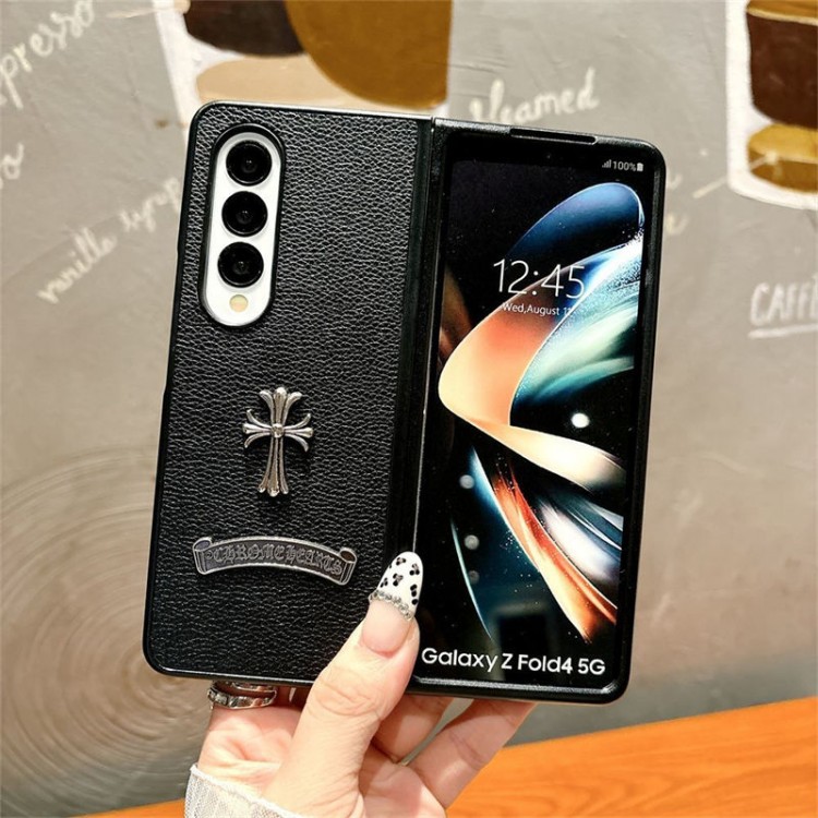 クロムハーツ Chrome Hearts Galaxy Z Flip 7 6 5 4 3ブランドケースメンズ高級感 クロムハーツ galaxy z fold 7 6 5 4 3ケースハイブランドスマホケース男女兼用ハイブランドクロムハーツGalaxy z flip 5 4 3 6 7携帯ケースビジネス