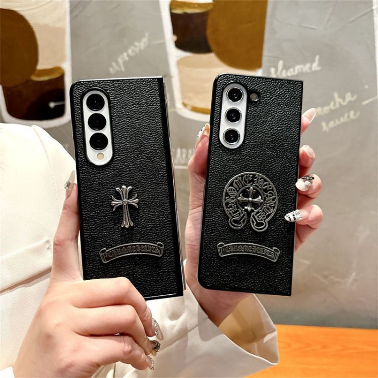 クロムハーツ Chrome Hearts Galaxy Z Flip 7 6 5 4 3ブランドケースメンズ高級感 クロムハーツ galaxy z fold 7 6 5 4 3ケースハイブランドスマホケース男女兼用ハイブランドクロムハーツGalaxy z flip 5 4 3 6 7携帯ケースビジネス