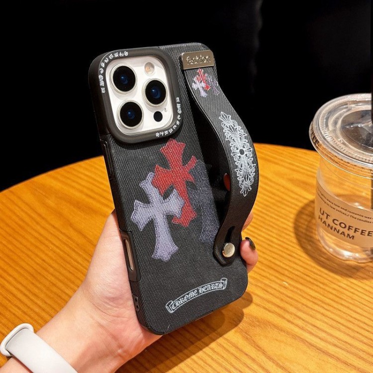 クロムハーツ Chrome HeartsブランドiPhone air 16 17 pro 15 16pro max ケースメンズブランドアイフォン16 pro max Air 17 15plus 16プロマックスマホカバー男女兼用芸能人愛用するブランドアイフォン17 16 pro15 16 pro maxケースカバー