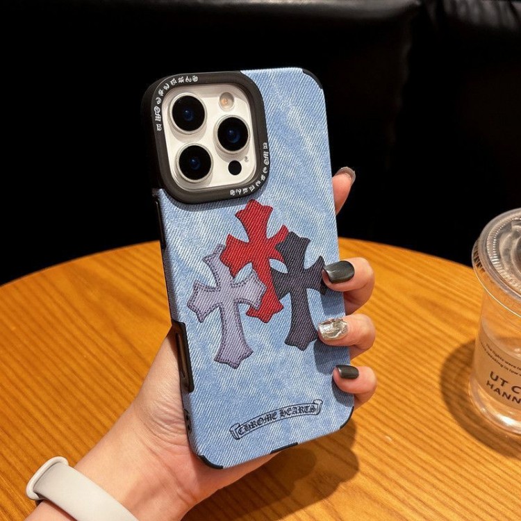 クロムハーツ Chrome HeartsブランドiPhone air 16 17 pro 15 16pro max ケースメンズブランドアイフォン16 pro max Air 17 15plus 16プロマックスマホカバー男女兼用芸能人愛用するブランドアイフォン17 16 pro15 16 pro maxケースカバー