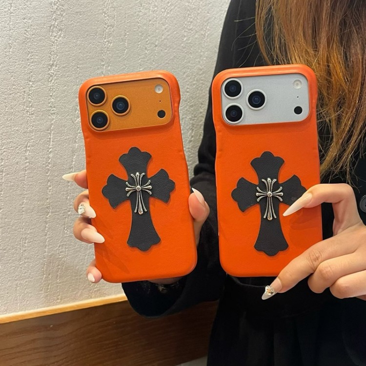 クロムハーツ Chrome Hearts iPhone 16 15 plus 16 17pro max AirブランドスマホケースiPhone16 17 air 15pro max 16pro 13 12スマホカバー耐衝撃オシャレ芸能人愛用するブランドアイフォン17 16 pro15 16 pro maxケースカバー