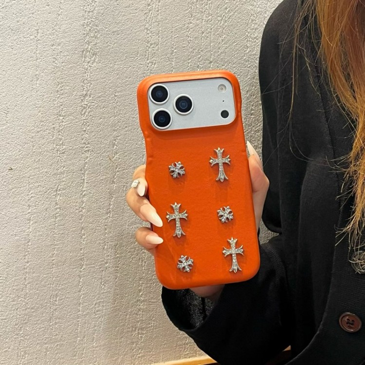 クロムハーツ Chrome Heartsアイフォン16 pro max 17 AIR 15 14 16 plusハイブランドケースブランドアイフォン16 pro max Air 17 15plus 16プロマックスマホカバー男女兼用芸能人愛用するブランドアイフォン17 16 pro15 16 pro maxケースカバー