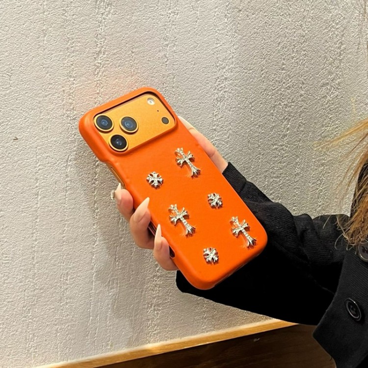 クロムハーツ Chrome Heartsアイフォン16 pro max 17 AIR 15 14 16 plusハイブランドケースブランドアイフォン16 pro max Air 17 15plus 16プロマックスマホカバー男女兼用芸能人愛用するブランドアイフォン17 16 pro15 16 pro maxケースカバー