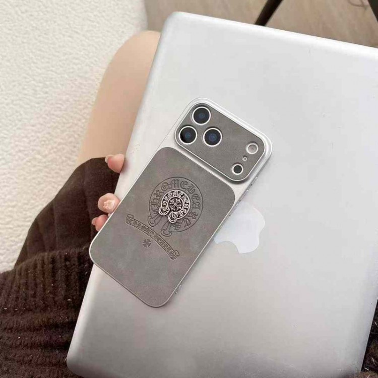 クロムハーツ Chrome Heartsブランドアイフォン16 pro max Air 17 15plus 16プロマックスマホカバー男女兼用iPhone16 17 air 15pro max 16pro 13 12スマホカバー耐衝撃オシャレ芸能人愛用するブランドアイフォン17 16 pro15 16 pro maxケースカバー