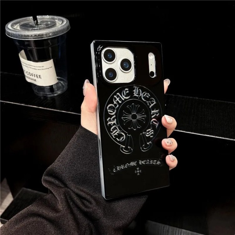 クロムハーツ Chrome Heartsブランドアップル16+ 16 pro max 16e 14 15 17 pro airケース激安パロディiPhone 16 15 plus 16 17pro max Airブランドスマホケースブランドアイフォン16 pro max Air 17 15plus 16プロマックスマホカバー男女兼用