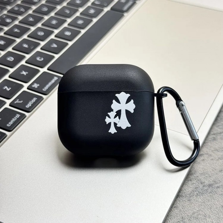 クロムハーツ Chrome Heartsブランドエアーポッズ プロ3 pro2 4 3 2 max保護ケースAirPods 3 4ブランドケース 携帯便利 ファッションスニーカー形のairpods 4 pro2 pro3ケース ブランド 人気ブランドairpods 4 3/プロ2/ プロ3カバーパロディ
