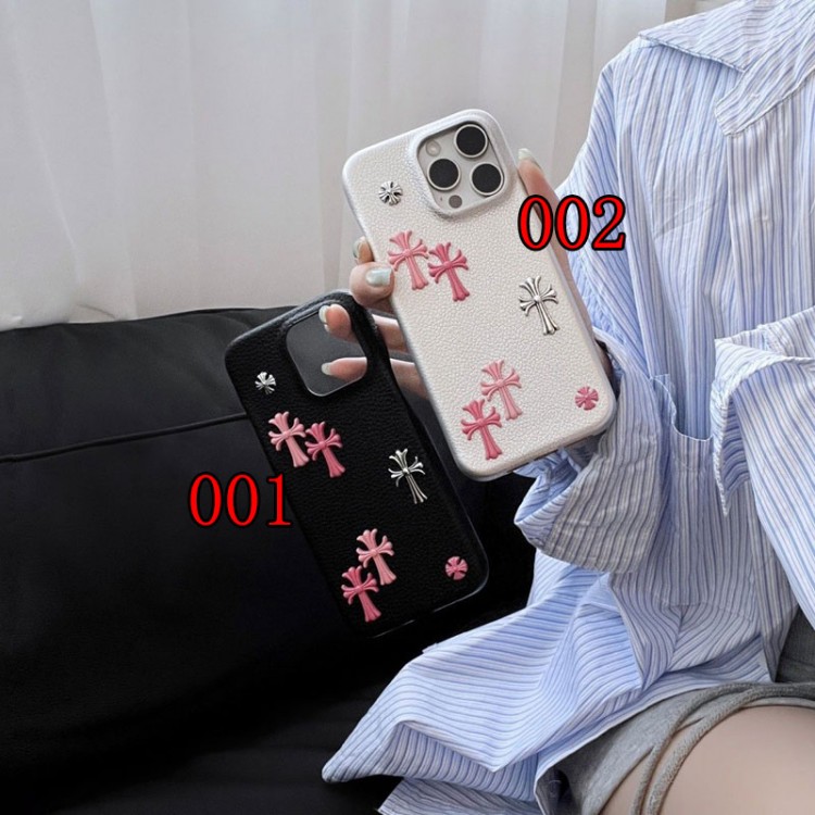 クロムハーツ Chrome Heartsアイフォン16 pro max 17 AIR 15 14 16 plusハイブランドケースブランドアイフォン16 pro max Air 17 15plus 16プロマックスマホカバー男女兼用アップル AIR 17 16e 15 pro max 16 plusケース全機種対応パロディ