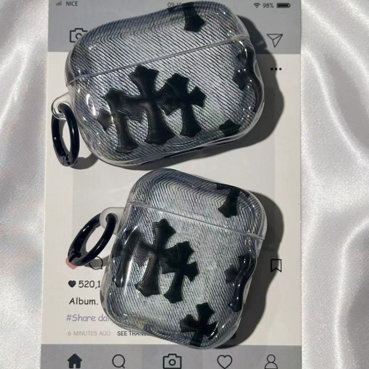 クロムハーツ Chrome Heartsブランドエアーポッズ プロ3 pro2 4 3 2 max保護ケースAirPods 3 4ブランドケース 携帯便利 ファッションスニーカー形のairpods 4 pro2 pro3ケース ブランド 人気メンズ向けAirPods  Pro3/4/3/2/1ケースブランドかっこいい