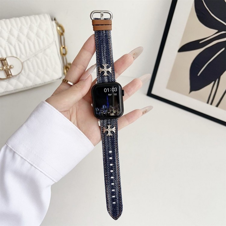 クロムハーツ Chrome Heartsブランド Apple Watch11 ultra3 10 9 ultra2 バンド 華奢革 交換バンド アップルウォッチ11 10 ultra3 49mmブランドベルト高級感 Apple Watch 11 se3 10 9 8 7 se2/6/5/4/3/2/1ベルト 軽量 フィット 通気性Apple Watch 11/se3/10 9 ultra/8/7/6ブランドベルト 流行11り