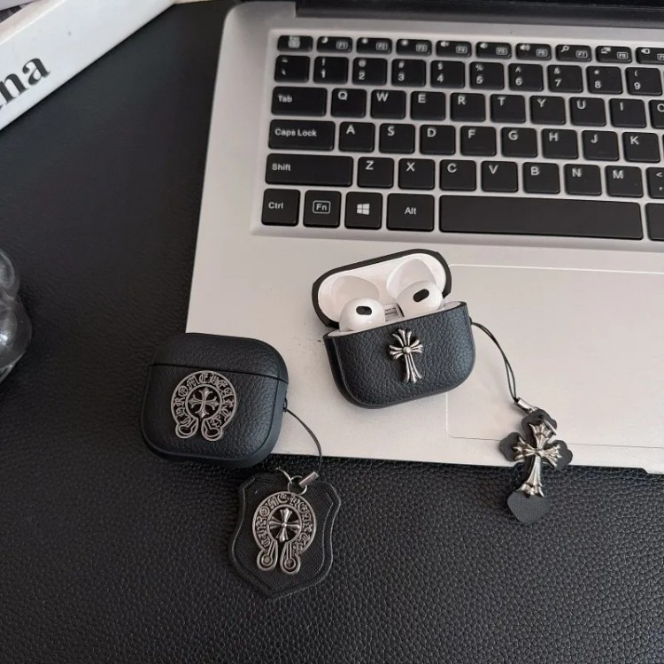 クロムハーツ Chrome Heartsブランドエアーポッズ プロ3 pro2 4 3 2 max保護ケースairpods 4 pro3 pro2 3カバー 軽量 紛失防止AirPods 3 4ブランドケース 携帯便利 ファッションメンズ向けAirPods  Pro3/4/3/2/1ケースブランドかっこいい