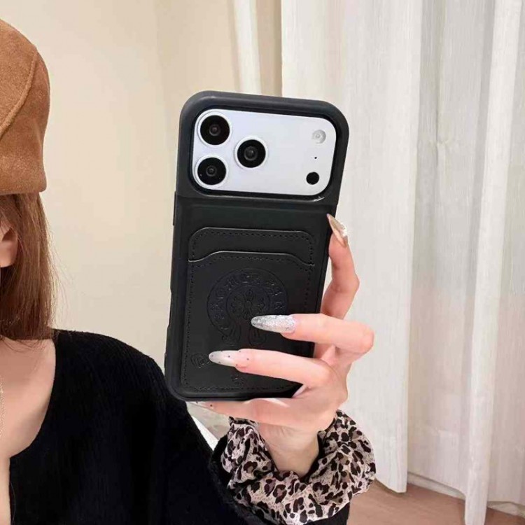 クロムハーツ Chrome HeartsブランドiPhone air 16 17 pro 15 16pro max ケースメンズブランドアップル16+ 16 pro max 16e 14 15 17 pro airケース激安パロディiPhone16 17 air 15pro max 16pro 13 12スマホカバー耐衝撃オシャレ