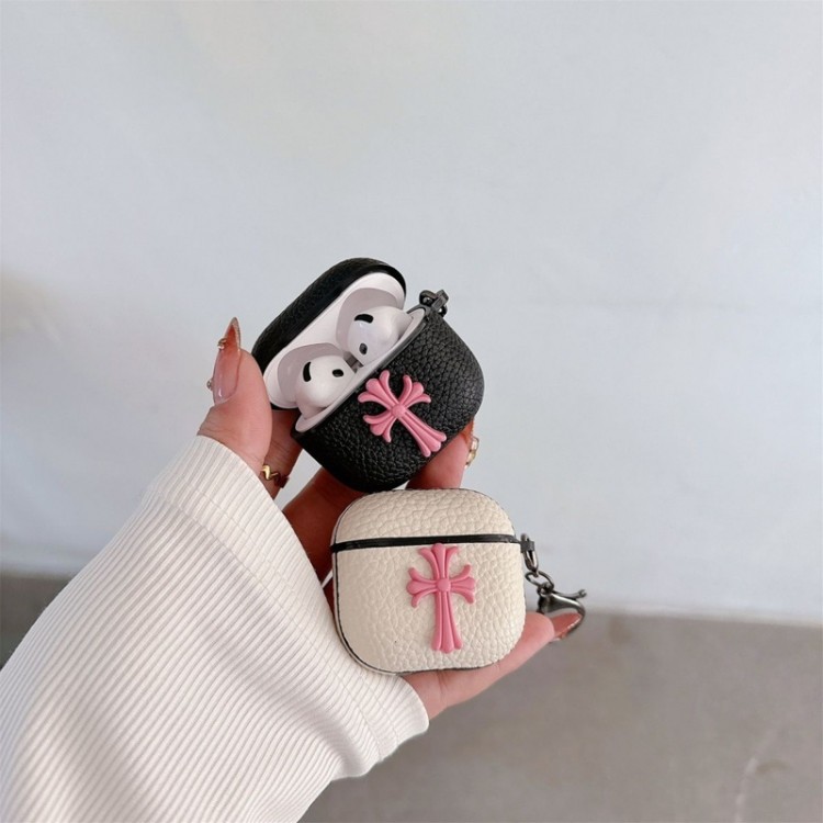 クロムハーツ Chrome Heartsブランドエアーポッズ プロ3 pro2 4 3 2 max保護ケースairpods 4 pro3 pro2 3カバー 軽量 紛失防止かわいいエアーポッズプロ3/4/3/2/1カバー個性スニーカー形のairpods 4 pro2 pro3ケース ブランド 人気