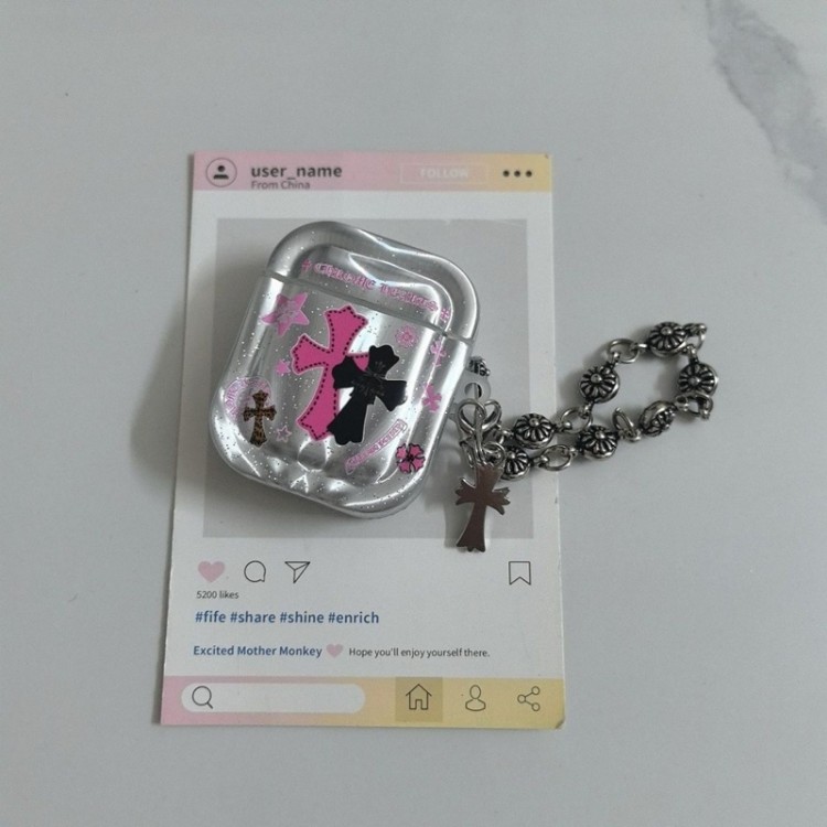 クロムハーツ Chrome Hearts airpods 4 pro3 pro2 3カバー 軽量 紛失防止AirPods 3 4ブランドケース 携帯便利 ファッションかわいいエアーポッズプロ3/4/3/2/1カバー個性スニーカー形のairpods 4 pro2 pro3ケース ブランド 人気