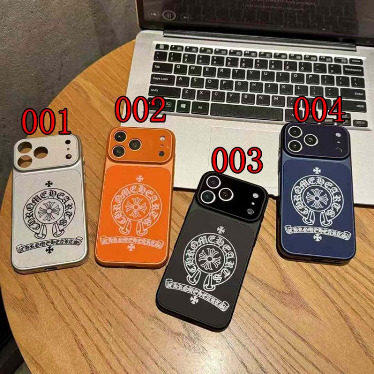 クロムハーツ Chrome Heartsブランドアップル16+ 16 pro max 16e 14 15 17 pro airケース激安パロディブランドアイフォン16 pro max Air 17 15plus 16プロマックスマホカバー男女兼用芸能人愛用するブランドアイフォン17 16 pro15 16 pro maxケースカバー