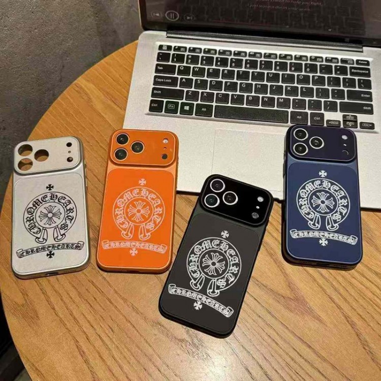 クロムハーツ Chrome Heartsブランドアップル16+ 16 pro max 16e 14 15 17 pro airケース激安パロディブランドアイフォン16 pro max Air 17 15plus 16プロマックスマホカバー男女兼用芸能人愛用するブランドアイフォン17 16 pro15 16 pro maxケースカバー