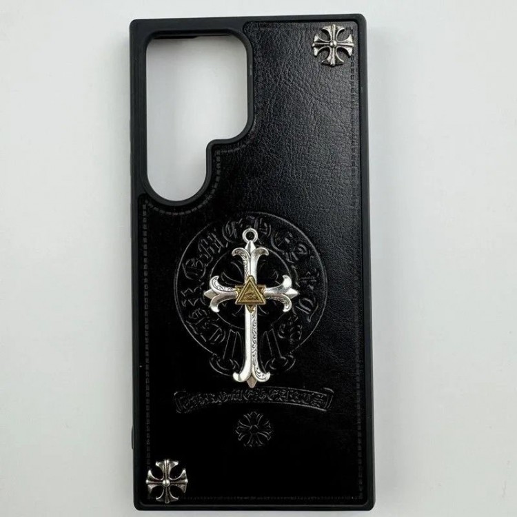 クロムハーツ Chrome HeartsブランドGalaxy s26 s23 plus s24 s25ultraカバーケース 薄型 ファッション人気 Samsung  s26 ultra s24 s25 + ultra iphone 16e 14 15 17 pro max airブランドスマホカバーブランドパロディSamsung s26/ s23/s25+/s24ultraケース 人気 キズ防止ブランド軽量 iphone 17pro 14 15 16e 17 airスマホカバー