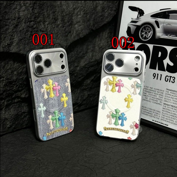 クロムハーツ Chrome HeartsブランドiPhone air 16 17 pro 15 16pro max ケースメンズブランドアイフォン16 pro max 17 15plus 16プロマックスマホカバー男女兼用アップル AIR 17 16e 15 pro max 16 plusケース全機種対応パロディ