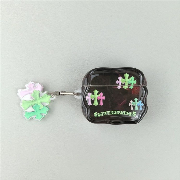 クロムハーツ Chrome Hearts airpods 4 pro3 pro2 3カバー 軽量 紛失防止AirPods 3 4ブランドケース 携帯便利 ファッションスニーカー形のairpods 4 pro2 pro3ケース ブランド 人気メンズ向けAirPods  Pro3/4/3/2/1ケースブランドかっこいい