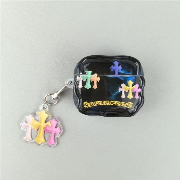 クロムハーツ Chrome Hearts airpods 4 pro3 pro2 3カバー 軽量 紛失防止AirPods 3 4ブランドケース 携帯便利 ファッションスニーカー形のairpods 4 pro2 pro3ケース ブランド 人気メンズ向けAirPods  Pro3/4/3/2/1ケースブランドかっこいい