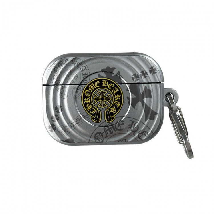 クロムハーツ Chrome Hearts airpods 4 pro3 pro2 3カバー 軽量 紛失防止AirPods 3 4ブランドケース 携帯便利 ファッションブランドairpods 4 3/プロ2/ プロ3カバーパロディブランド若者オシャレエアーポッズ4 3 pro2/proケース耐衝撃