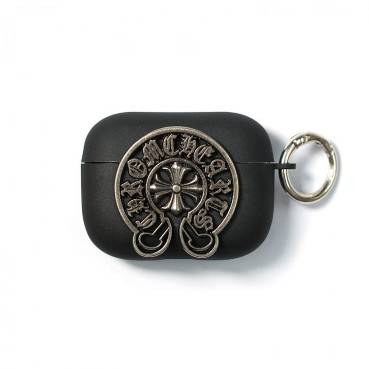クロムハーツ Chrome Hearts airpods 4 pro3 pro2 3カバー 軽量 紛失防止かわいいエアーポッズプロ3/4/3/2/1カバー個性スニーカー形のairpods 4 pro2 pro3ケース ブランド 人気メンズ向けAirPods  Pro3/4/3/2/1ケースブランドかっこいい