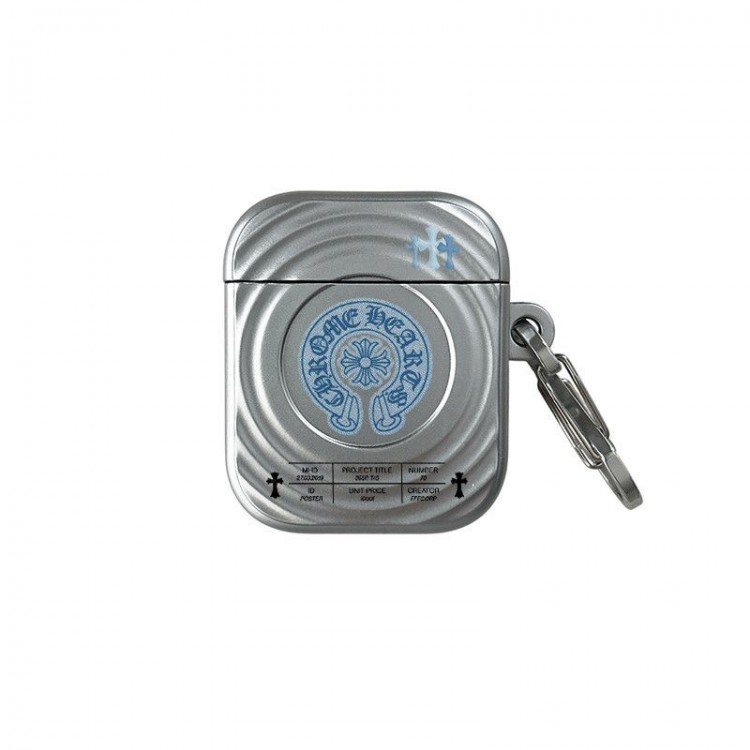 クロムハーツ Chrome Heartsかわいいエアーポッズプロ3/4/3/2/1カバー個性ブランドairpods 4 3/プロ2/ プロ3カバーパロディメンズ向けAirPods  Pro3/4/3/2/1ケースブランドかっこいいブランド若者オシャレエアーポッズ4 3 pro2/proケース耐衝撃