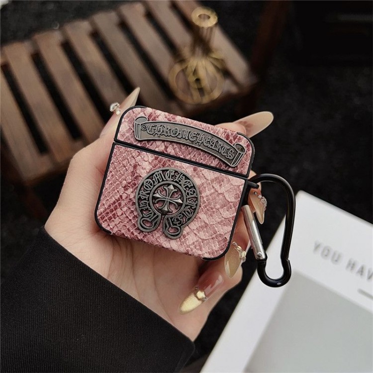 クロムハーツ Chrome Heartsブランドエアーポッズ プロ3 pro2 4 3 2 max保護ケースairpods 4 pro3 pro2 3カバー 軽量 紛失防止AirPods 3 4ブランドケース 携帯便利 ファッションブランド若者オシャレエアーポッズ4 3 pro2/proケース耐衝撃