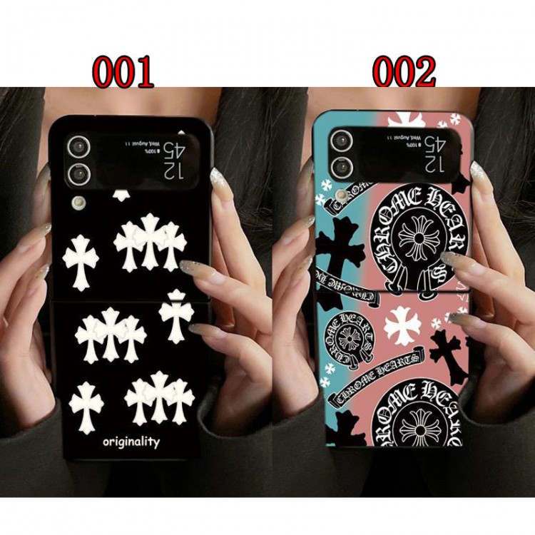クロムハーツ Chrome Hearts Galaxy Z Flip 7 6 5 4 3ブランドケースメンズ高級感galaxy z fold 7 6 5 4 3ケースハイブランドハイブランドGalaxy z flip 5 4 3 6 7携帯ケースビジネスブランド落下保護galaxy z flip3 4 5 6 7携帯カバーレディース