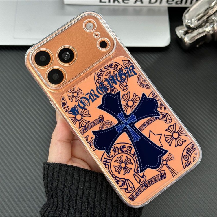 クロムハーツ Chrome HeartsブランドiPhone air 16 17 pro 15 16pro max ケースメンズiPhone 16 15 plus 16 17pro max Airブランドスマホケースブランドアイフォン16 pro max Air 17 15plus 16プロマックスマホカバー男女兼用