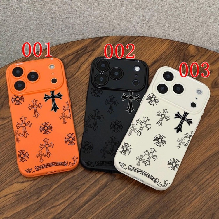クロムハーツ Chrome HeartsブランドiPhone air 16 17 pro 15 16pro max ケースメンズiPhone16 17 17e 15pro max 16pro 13 12スマホカバー耐衝撃オシャレ芸能人愛用するブランドアイフォン17 16 pro15 16 pro maxケースカバー