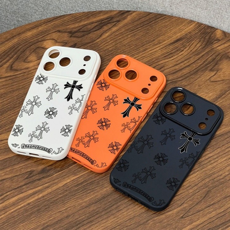 クロムハーツ Chrome HeartsブランドiPhone air 16 17 pro 15 16pro max ケースメンズiPhone16 17 17e 15pro max 16pro 13 12スマホカバー耐衝撃オシャレ芸能人愛用するブランドアイフォン17 16 pro15 16 pro maxケースカバー
