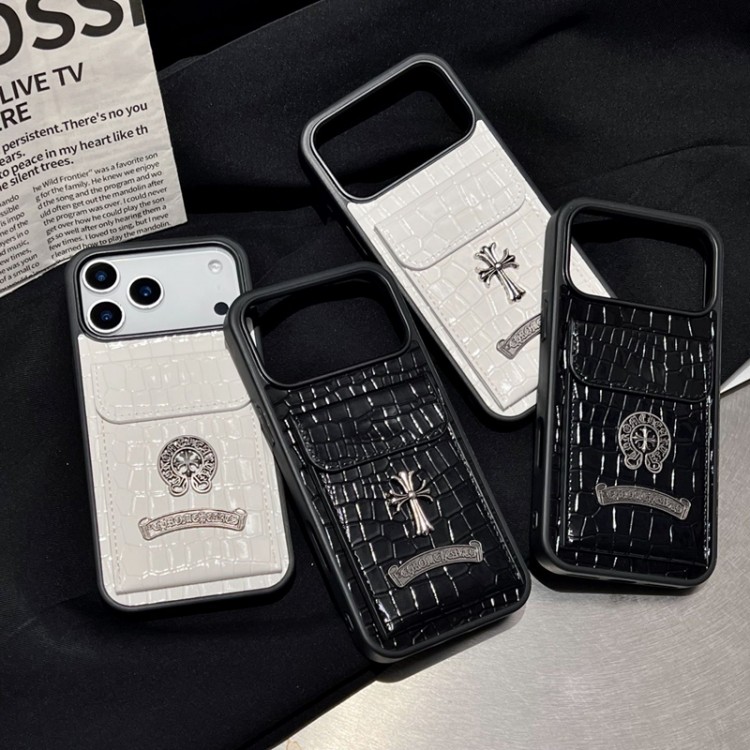 クロムハーツ Chrome Hearts iPhone 16 15 plus 18 17pro max Airブランドスマホケース芸能人愛用するブランドアイフォン18pro max 17 16 pro15 16 pro maxケースカバーアップル 18 AIR 17 16e 15 pro max 16 plusケース全機種対応パロディ