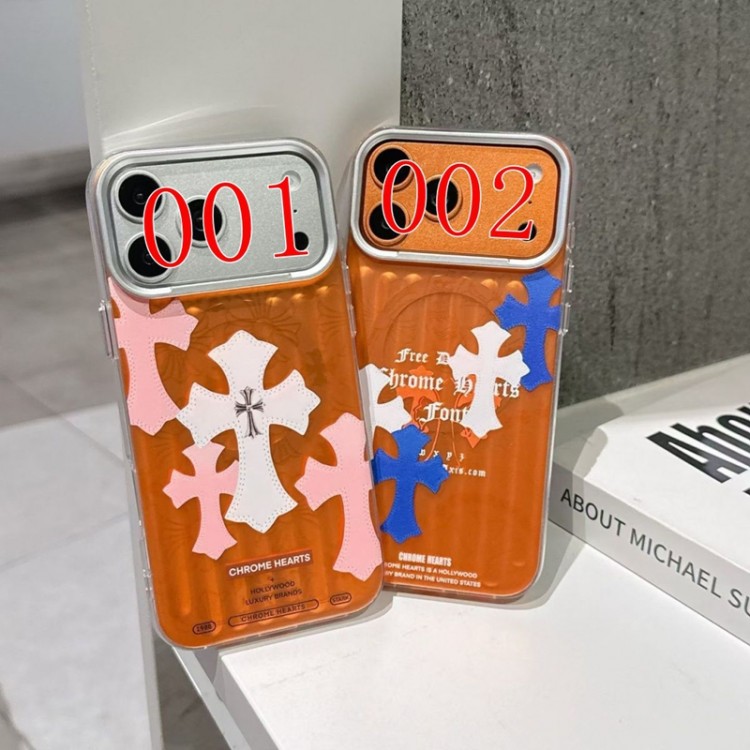 クロムハーツ Chrome Hearts iPhone 16 15 plus 18 17pro max Airブランドスマホケース芸能人愛用するブランドアイフォン18pro max 17 16 pro15 16 pro maxケースカバーアップル 18 AIR 17 16e 15 pro max 16 plusケース全機種対応パロディ