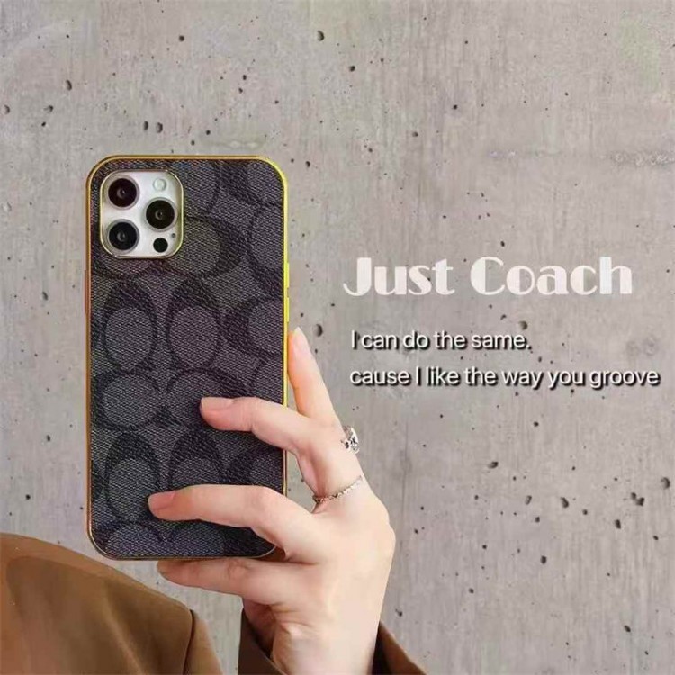 Coach コーチアイフォン16 pro max 17 AIR 15 14 16 plusハイブランドケースブランドアイフォン16 pro max Air 17 15plus 16プロマックスマホカバー男女兼用アップル AIR 17 16e 15 pro max 16 plusケース全機種対応パロディ