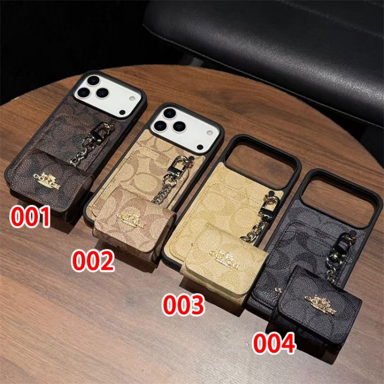Coach コーチiPhone 16 15 plus 16 17pro max AirブランドスマホケースiPhone16 17 air 15pro max 16pro airpods 4 3 pro3 pro2スマホカバー耐衝撃オシャレアップル AIR 17 16e 15 pro max 16 plusケース全機種対応パロディ